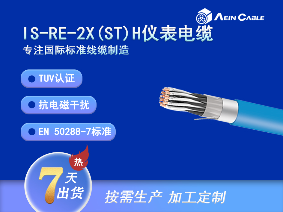 IS-RE-2X(st)H 本安防爆仪表电缆